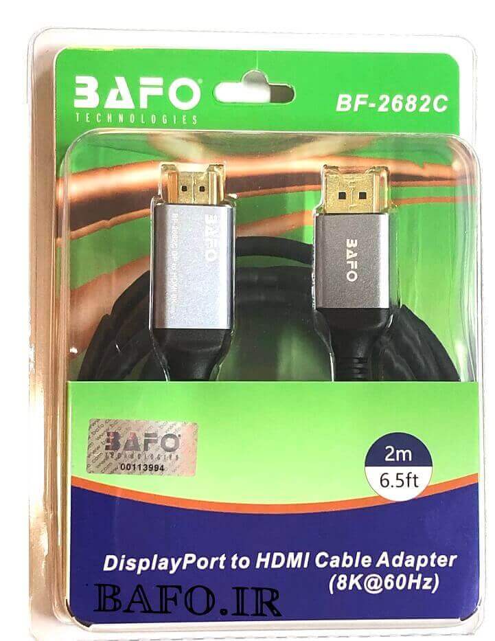قیمت مبدل دیسپلی پورت به HDMI بافو 