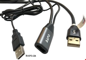 کابل افزایش طول اکتیوUSB 2.0 بافو مدل BF-3002 طول 10 متر | USB 2.0 ACTIVE Extension Cable Bafo