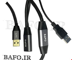 USB3 ACTIVE EXTENSION 10M BAFO BF-4002|کابل افزایش طول اکتیو یو اس بی سه 10 متر بافو