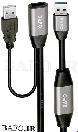  USB3 ACTIVE EXTENSION 30M BAFO BF-4002|کابل افزایش طول اکتیو یو اس بی سه 30 متر بافو