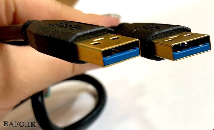 BAFO USB A Male To B Male Cable 0.5m | کابل دو سر نری USB (لینک)  0.5 متری بافو 