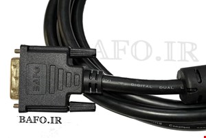 کابل دی وی آی Dual link 15M متر | کابل دی وی ای 15متری ۲k بافو | DVI-D Dual Link 24+1 bafo 15M