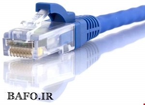 کابل شبکه Cat 6 بافو ۱ متر | Patch Cord cat6 1m bafo | پچ کورد Cat 6 یک متر بافو