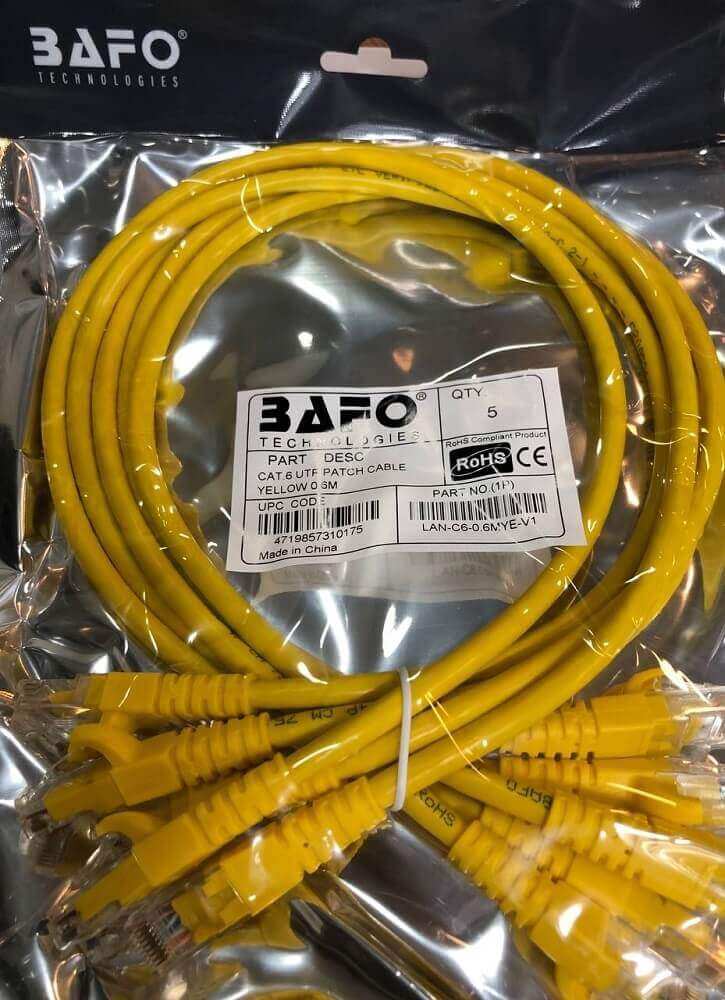  کابل شبکه پچ کورد 0.6 متری Cat6 UTP بافو                  کابل شبکه بافو                  بهترین کابل شبکهCAT6                 قیمت  پچ کورد 0.6متر بافو                        کابل شبکه کت6 بافو             کابل شبکه               قیمت کابل کت6 بافو دیجی کالا               بهترین کابل شبکه  