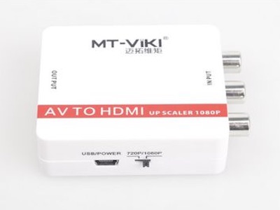  مبدل  تصویری 3 فیش AV به HDMI  