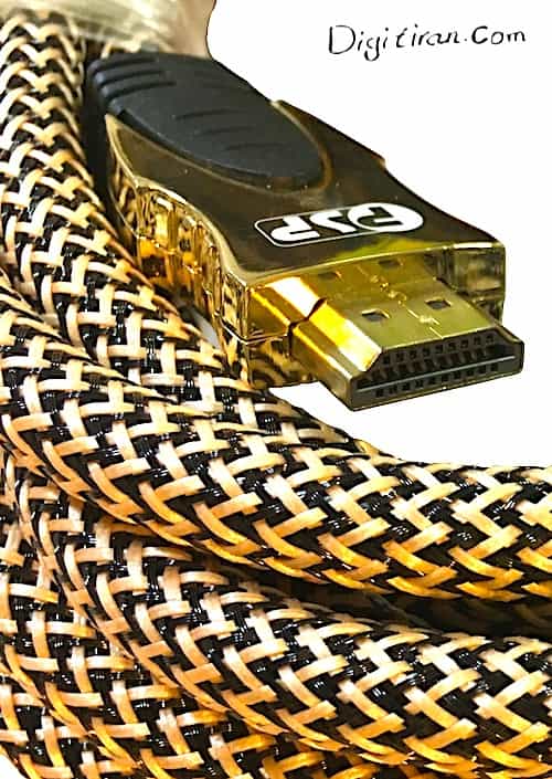  کابل HDMI برند PSP با طول ۲ متر و سر سوکت طلایی و روکش کنفی یکی از بهترین کابل های موجود در بازار ایران است.