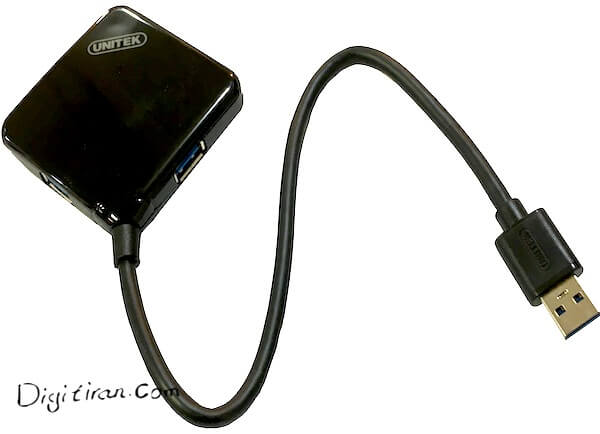 هاب usb برای تلویزیون unitek