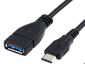کابل OTG TYPE C | تبدیل TYPE C به USB 3 | کابل OTG USB 3.1