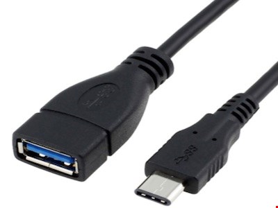 کابل OTG TYPE C | تبدیل TYPE C به USB 3 | کابل OTG USB 3.1