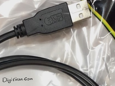  کابل اتصال پرینتر USB برند PSP یکی از بهترین کابل های یو اس بی پرینتر و اسکنر است که یک سر USB معمولی AM و سر دیگر USB بی شکل AB