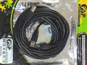  کابل پرینتری ۵ متری PSP | کابل USB پرینتر ۵ متر PSP | کابل یو اس بی ۵ متر PSP