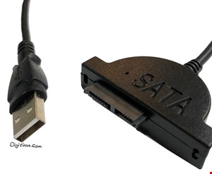 کابل تبدیل SATA به USB هارد  (USB 2.0) | تبدیل ساتا به یو اس بی دو ای نت 