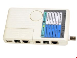 تستر شبکه طرح فول | تستر BNC کابل دورببین مدار بسته | تستر شبکه همه کاره USB, RJ45 ,RJ 11 و کواکسیال 