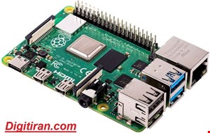 برد رزبری پای 4 با 2 گیگ رم | Raspberry Pi 4 2G | مینی کامپیوتر ارزان