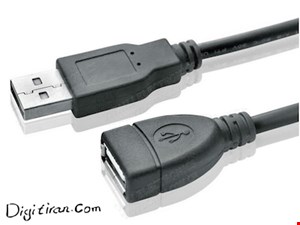 کابل افزایش طول USB | کابل افزایش طول یو اس بی ۱۰ متر 