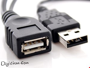 کابل افزایش طول USB | کابل افزایش طول یو اس بی ۵ متر 
