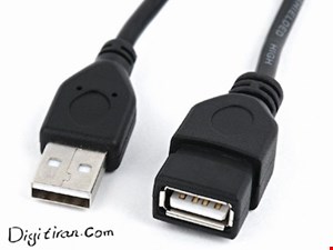 کابل افزایش طول USB | کابل افزایش طول یو اس بی ۱.۵ متر 