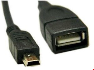 کابل OTG به MINI USB |کابل OTG پخش ماشین 