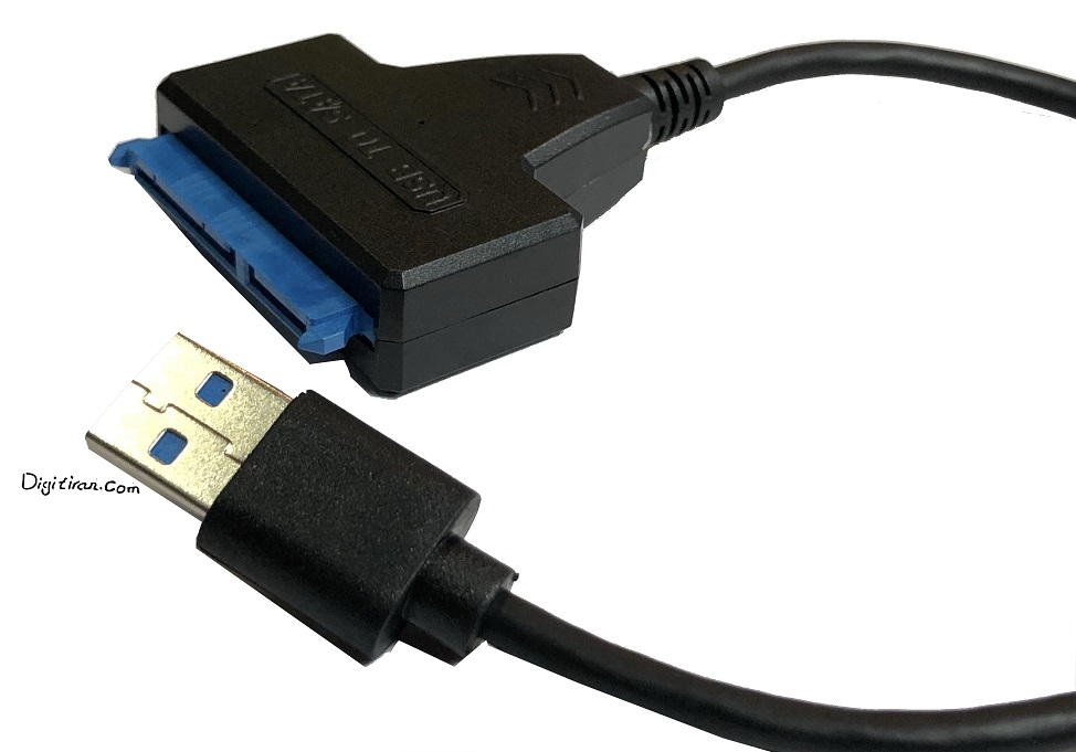  مبدل ساتا به USB3             کابل تبدیل SATA به USB 3.0                  کابل تبدیل sata به usb هارد 3.5 اینچ             کابل هارد Sata به USB3       دیجیت ایران          قیمت تبدیل ساتا به USB 3.0