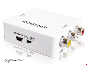 تبدیل HDMI به AV | تبدیل اچ دی ام آی به سه فیش | مبدل HDMI 2 AV
