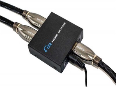 اتصال اسپلیتر 1 به 2 hdmi