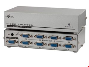اسپلیتر 1 به 8 پورت VGA با آداپتور