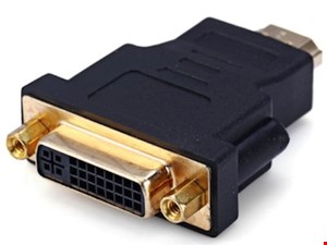 تبدیل DVI مادگی به HDMI نری