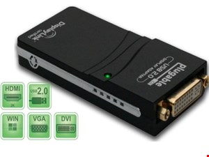 تبدیل USB به VGA +HDMI + DVI