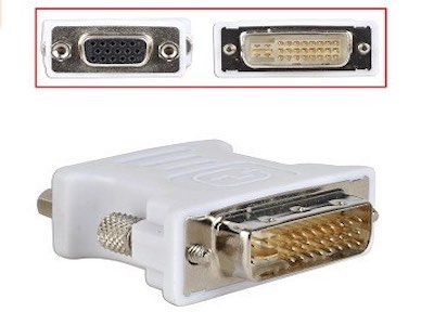  مبدل DVI نری به VGA مادگی