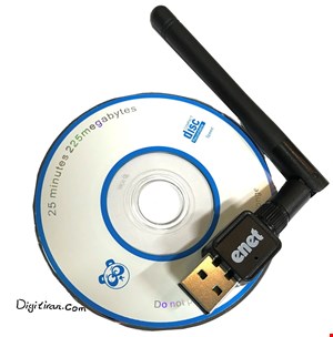 دانگل  وای فای بدون سیم آنتن دار | دانگل WIFI وای فای شبکه آنتن دار ۱۵۰Mbps