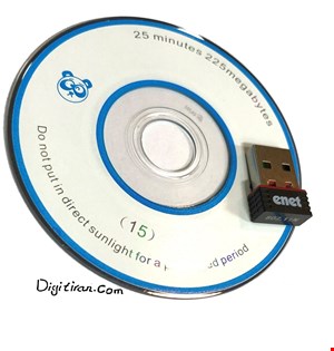 دانگل وای فای Wifi آلفا بی سیم |  کارت شبکه USB ای نت 