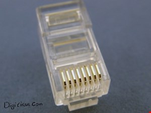 سوکت شبکه CAT6|بسته ۱۰۰ تایی