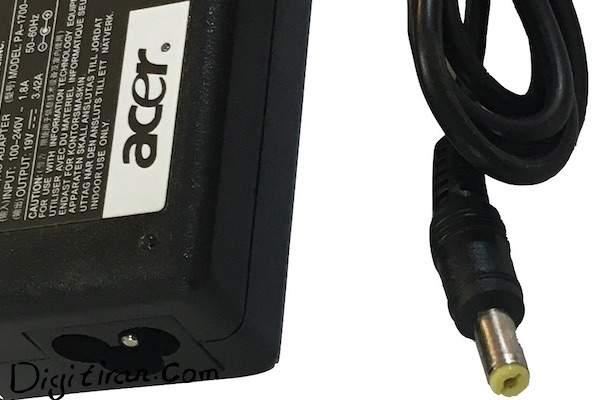 آداپتور برق لپ تاپ ایسر 19V ۳.۴۲A                             شارژر لپ تاپ ایسر ACER                         قیمت آداپتور برق لپ تاپ ایسر 19V ۳.۴۲A                  شارژر لپ تاپ ایسر ACER دیجی کالا