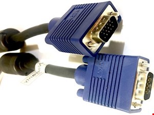 کابل مانیتور ۱۰ متری VGA برند PSP | کابل ۱۰ متری VGA  PSP | کابل ۱۰ متری RGB مارک PSP