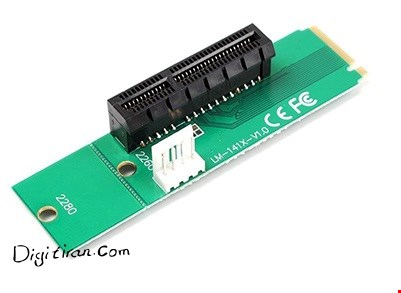 تبدیل m2 به pci | تبدیل پورت M2 مادربرد به اسلات pci | دیجیت ایران