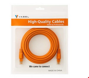 کابل شبکه 15 مترکت6 واصل PATCH CORD15M CAT/6 UTP VASEL 