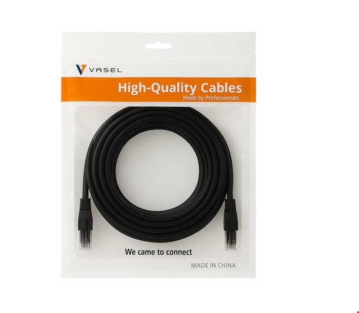 کابل شبکه 20 مترکت6  واصل PATCH CORD 20M CAT/6 UTP VASEL 