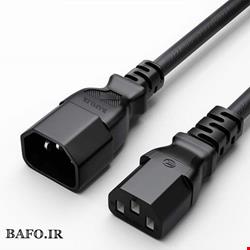 کابل بک تو بک یک متر بافو | کابل Back To Back C13-C14 1M BAFO | 3X1.5