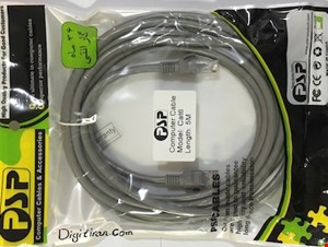 کابل شبکه cat6 ۵m | کابل PATCH CORD CAT6 ۵m | پچ کرد ۵ متری کت ۶
