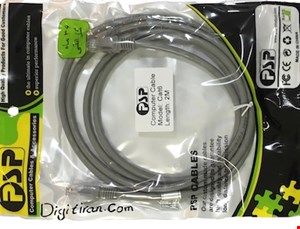 کابل شبکه cat6 2m | کابل PATCH CORD CAT6 2m | پچ کرد ۲ متری کت ۶