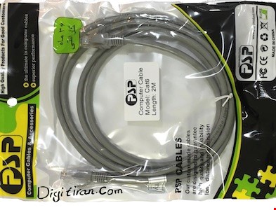 کابل شبکه cat6 2m | کابل PATCH CORD CAT6 2m | پچ کرد ۲ متری کت ۶