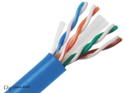  انواع کابل شبکه cat6 پچ کرد ۵ متری کت ۶  اشنایدر  و patch cord cate6 2m 