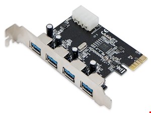 کارت ۴پورت PCI Express USB 3.0  |کارت USB3.0 | کارت یو اس بی PCI-E 3