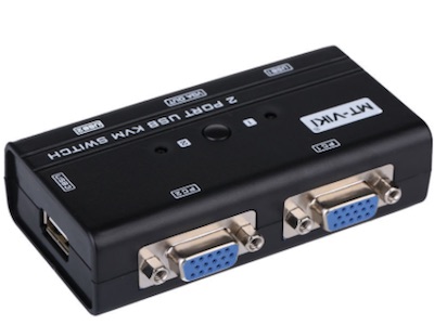  KVM USB 2 پورت اتوماتیک MT-VIKI 