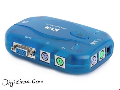 KVM SWITCH PS2 2port | کی وی ام سوئیچ ۲ پورت PS2