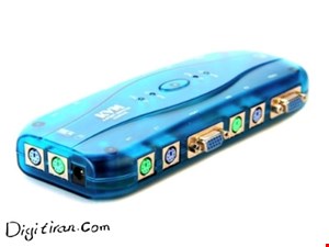 KVM SWITCH PS2 4port | کی وی ام سوئیچ ۴ پورت PS2