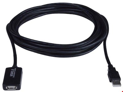 کابل ۱۰ متری تقویت  USB2.0