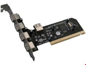 PCI کارت USB 2.0 |کارت PCI یو اس بی ۴ پورت