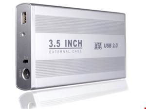باکس هارد ۳.۵ اینچی USB۲ | باکس هارد اکسترنال PC | قاب اکسترنال هارد دیسک ۳.۵ اینچی USB 2.0 