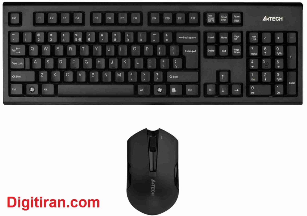 قیمت کیبرد و موس ای فورتک